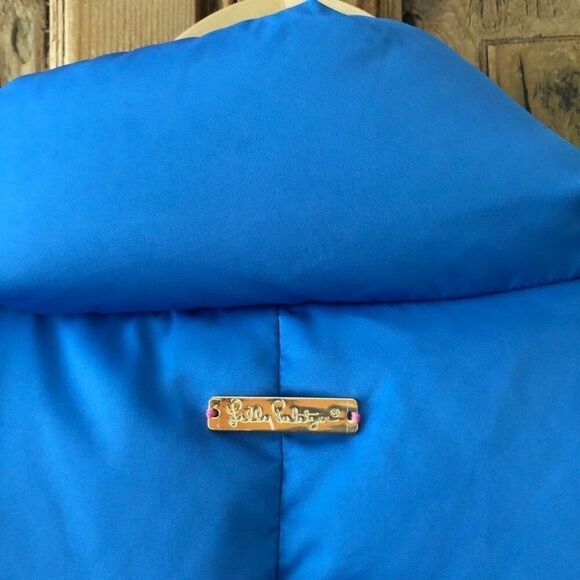 Lilly Pulitzer XS Isabelle Down Filled Puffer Vest - Picture 6 of 10